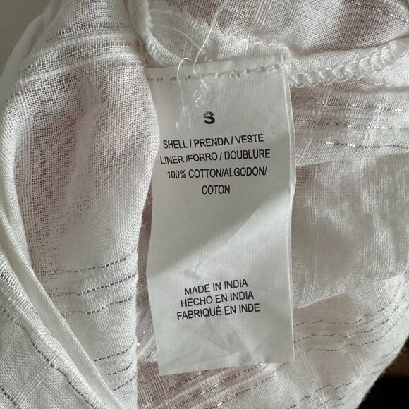 Vitamin A - Cannes Caftan in White - Picture 8 of 8